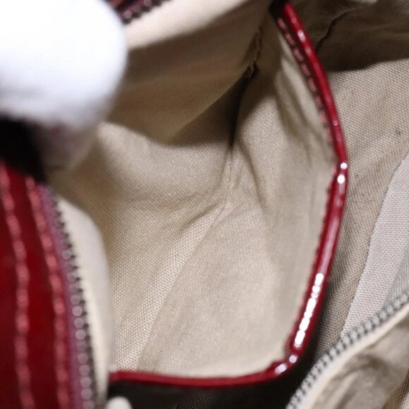 BURBERRY Nova Check Shoulder Bag PVC Beige Auth 140319 - Picture 13 of 16